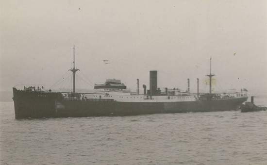 Mercante británico SS Bibury