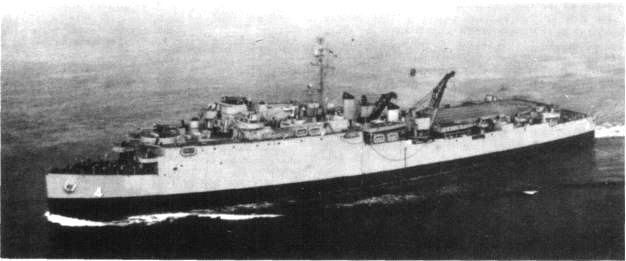 USS Epping Forest LSD-4. Construido en 1942