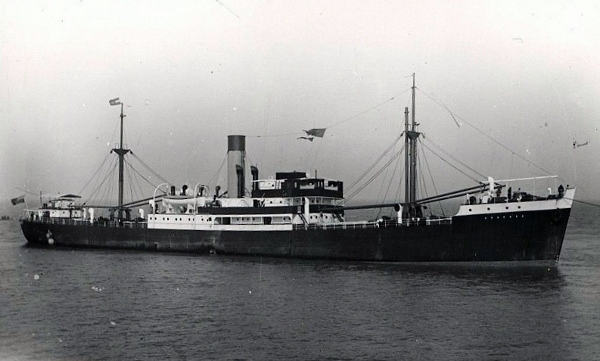 Mercante Británico SS Arakaka de 2.379 Toneladas