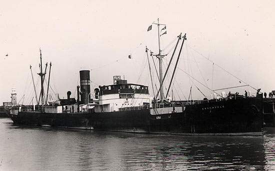 Mercante Británico SS Gryfevale