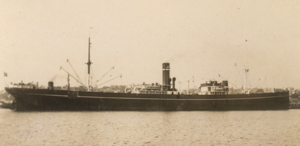 Mercante Noruego SS Rinda