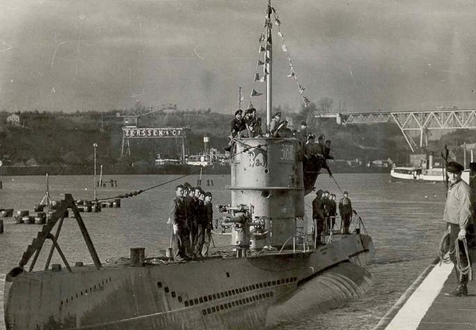 U 48 en Kiel 1940