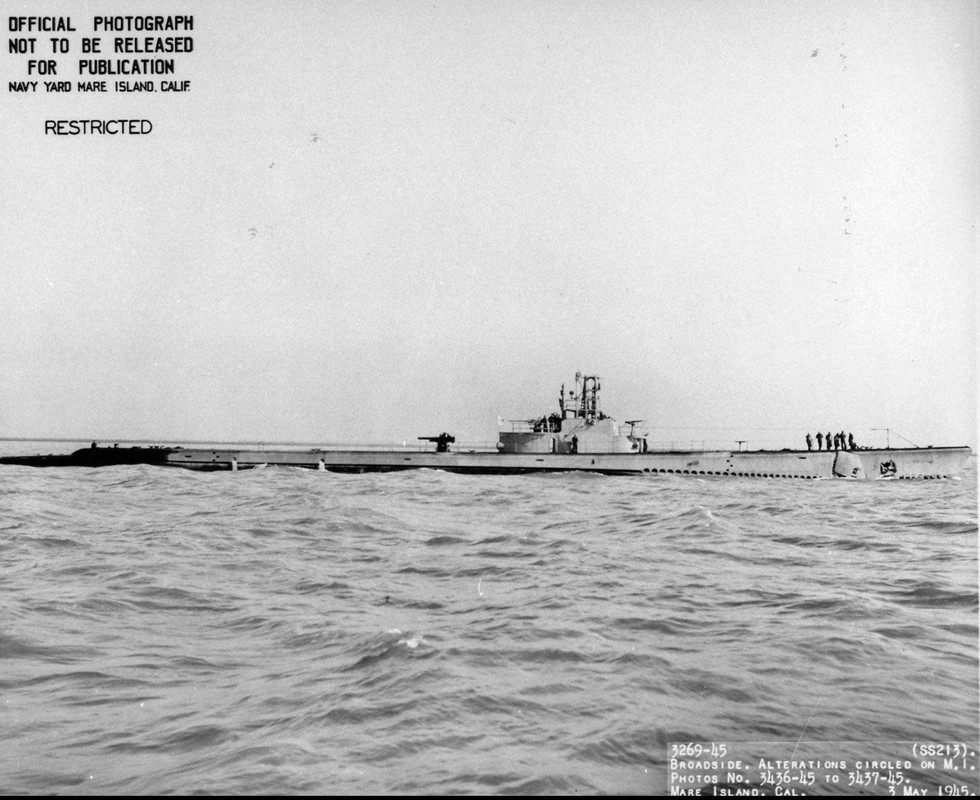 USS Greenling SS 213. Construido en 1942