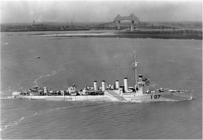 USS Foote DD 511. Construido en 1942