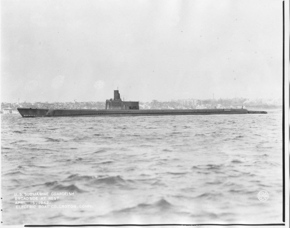 USS Guardfish SS 217. Construido en 1942