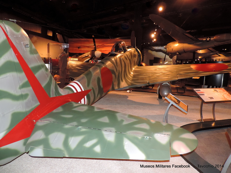 Nakajima Ki-43 Hayabusa en el Museum of Flight en la ciudad de Tukwila, Seattle