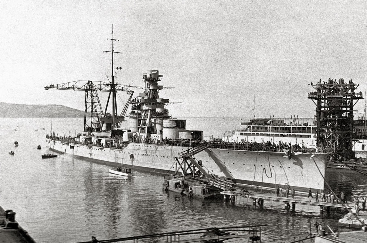 El Fiume en Trieste en 1930