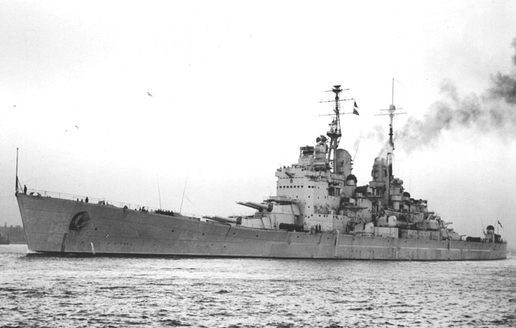 HMS Vanguard, fecha y ubicación desconocida