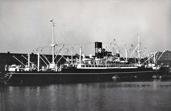 Mercante Británico SS Upwey Grange