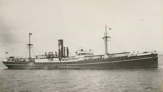 Mercante Británico SS Tresillian de 4.773 Toneladas