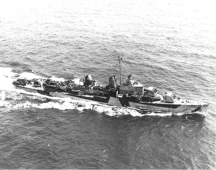 USS Meredith DD 726. Construido en 1944