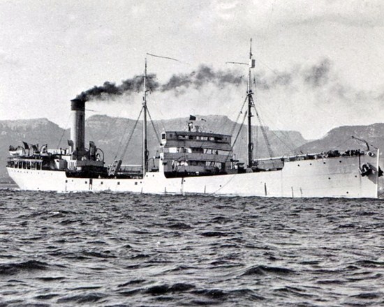 Mercante Francés SS Rhône