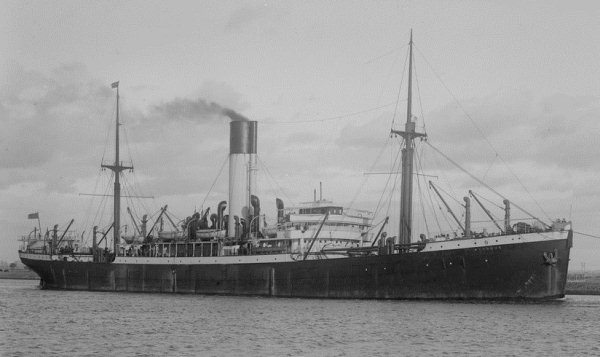 Mercante Británico SS Pyrrhus