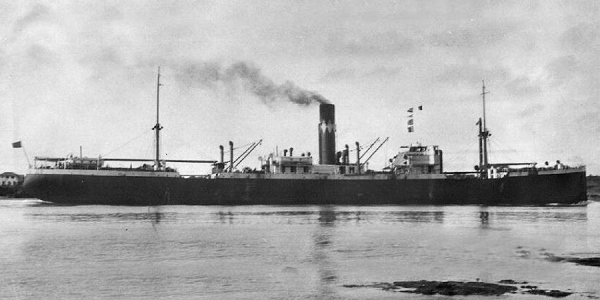 Mercante Británico SS City of Perth de 6.415 Toneladas