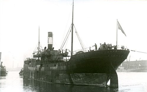 Mercante Español SS Banderas