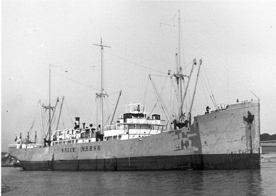 Mercante Britanico SS Sally Maersk