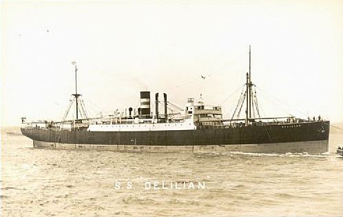 Mercante Británico SS Delilian