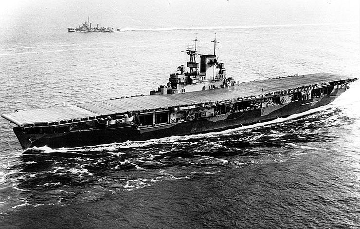USS Wasp CV-7. Construido en 1940