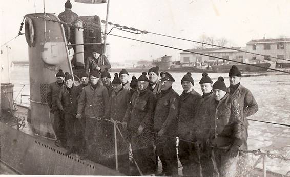 Dotación del U-14 invierno de 1939-40