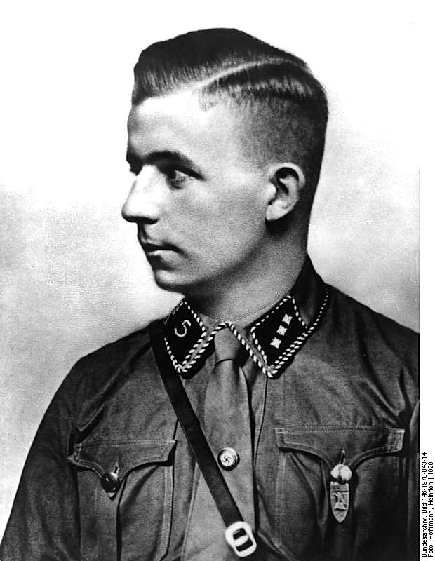 Horst Wessel como SA-Sturmführer en 1929