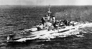 El Acorazado HMS Warspiteen el Mediterráneo