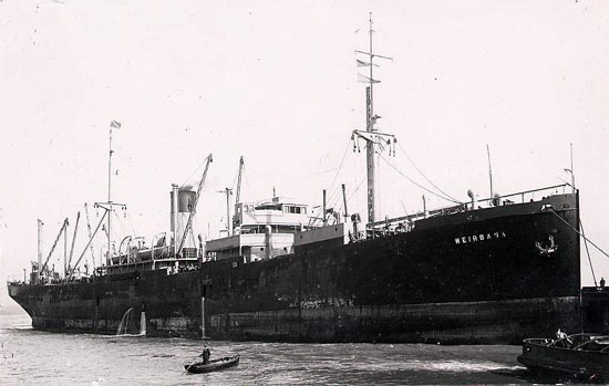 Mercante Británico SS Weirbank