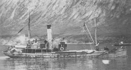 Arrastrero Islandés SS Frodi de 123 Toneladas