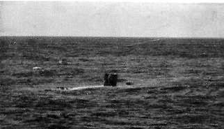El U-39 se va lentamente a pique