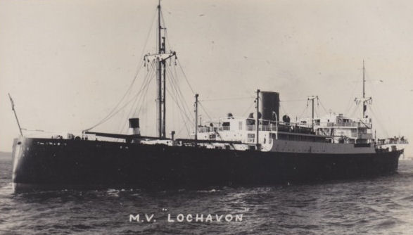 Mercante Britanico SS Lochavon
