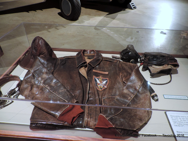 Type A-2 leather flight jacket - General Bruce Keener Holloway - American Volunteer Group AVG, the Flying Tigers - WWII - National Museum of the USAF