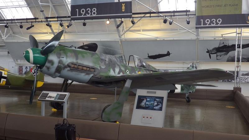 Focke-Wulf Fw 190D-13 Dora con número de Serie 836017 conservado en el Flying Heritage Collection en Seattle, Washington