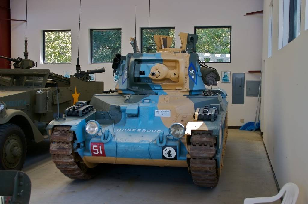 Matilda Mk II armado con una Cañon de 40 mm, colección Privada
