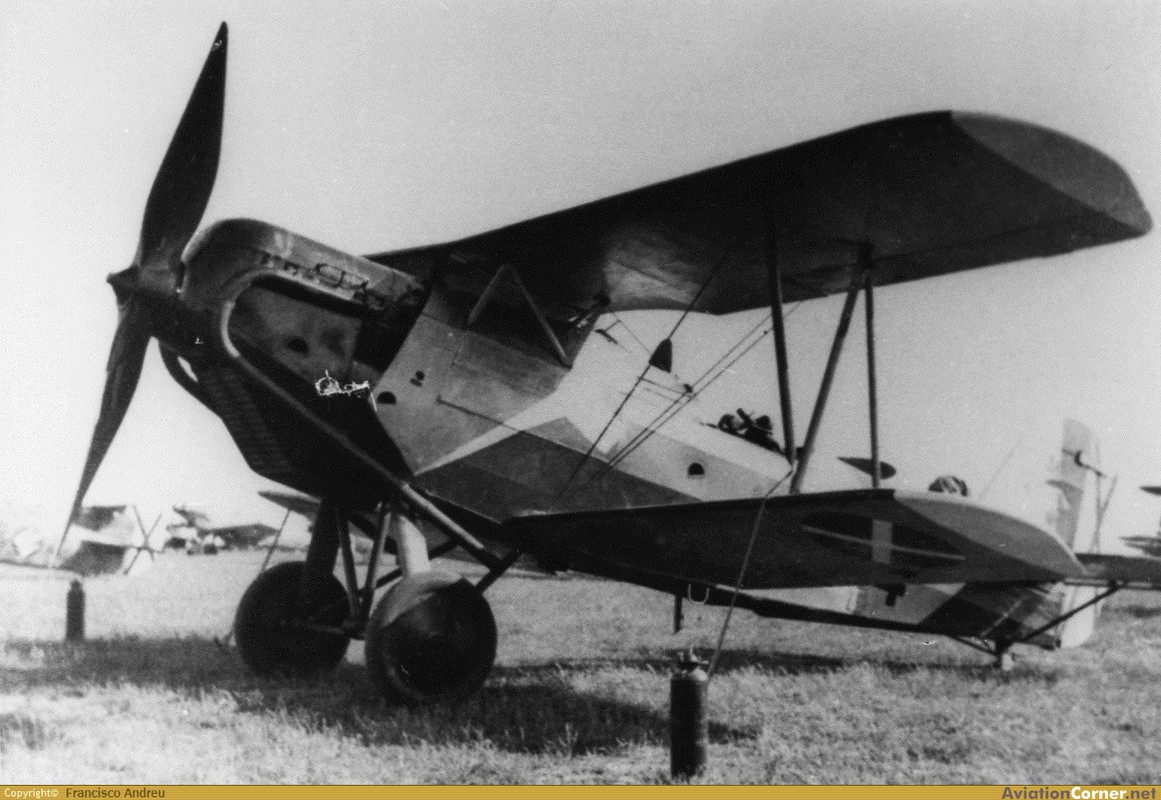 Heinkel He 45 15-4 perteneciente al Bando Nacional en 1937