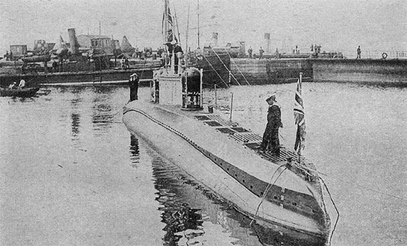 Submarino Minador Britanico del Tipo UC