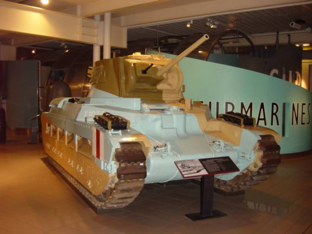 Matilda Mk II conservado en el Imperial War Museum