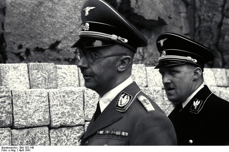 Visita de Heinrich Himmler al campo de concentración de Mauthausen, abril de 1942