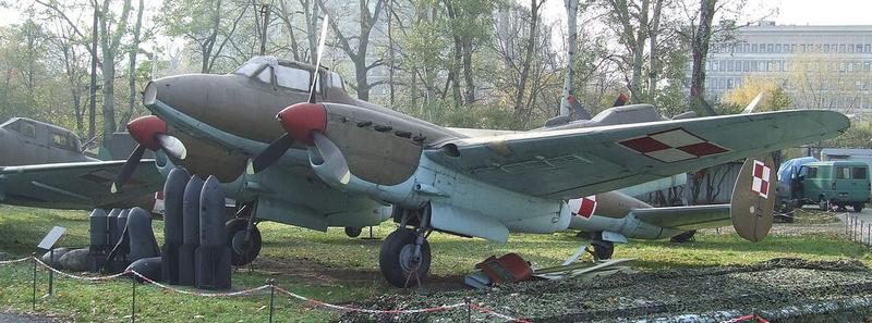 Petlyakov Pe-2FT conservado en el Museum of the Polish Army en Varsovia, Polonia