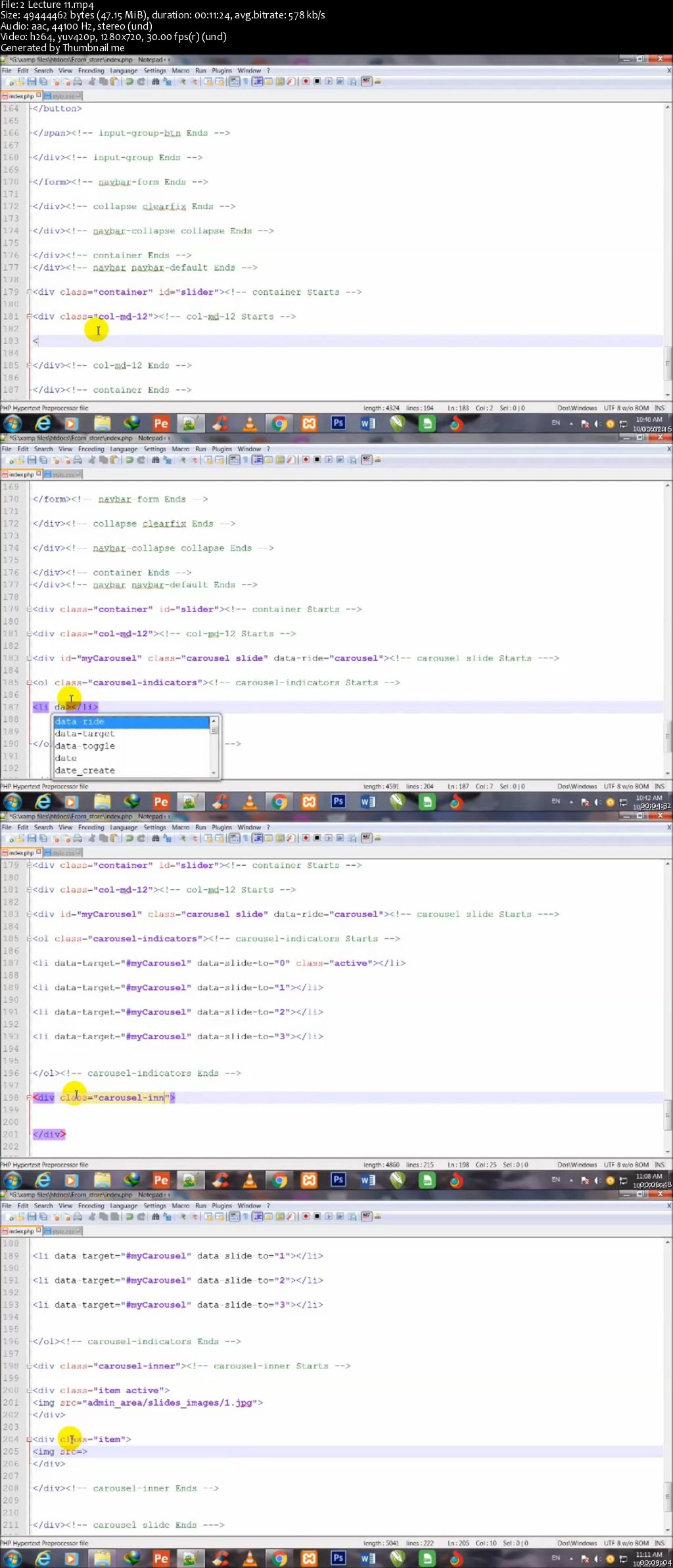 Modern E Commerce Store In php & mysqli With Bootstrap(Chapter-2) Modern E Commerce Store In php & mysqli With Bootstrap(Chapter-2)