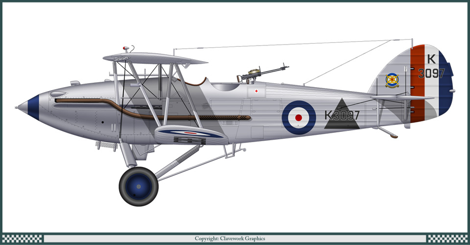 Hawker Audax del 2º Escuadrón de la RAF en 1935