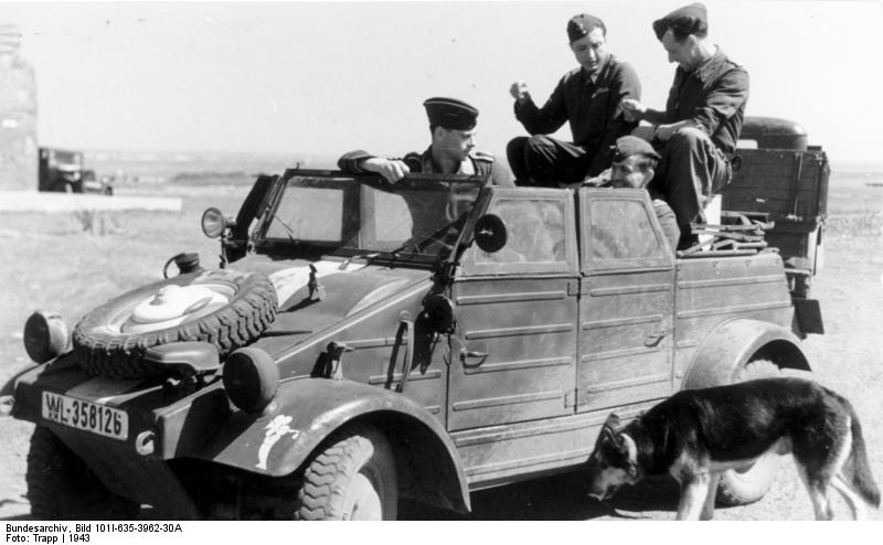 VW-Kübelwagen en Rusia, 1943