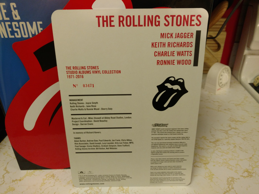 Rolling Stones Studio Albums 1971-2016 Vinyl Box Coming June 15th*, Page  68