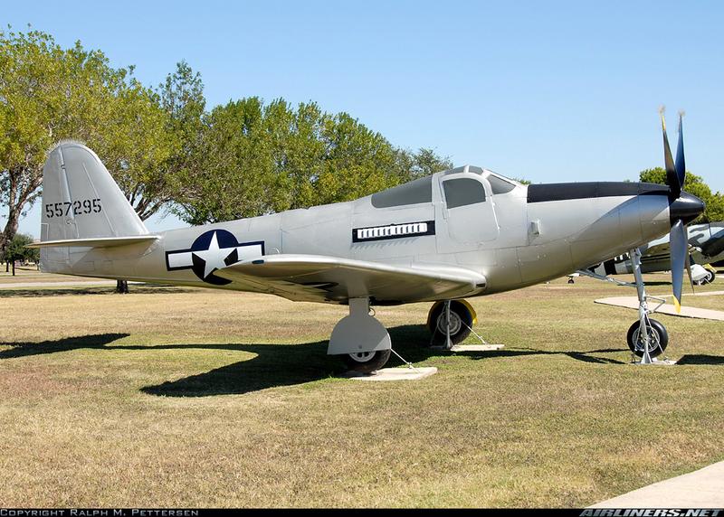 Bell RP-63G Kingcobra con número de Serie 45-57295. Conservado en el Lackland AFB, Texas