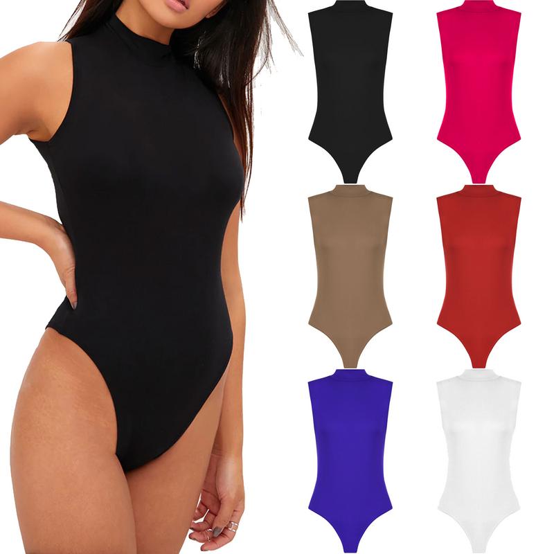 polo neck bodysuit