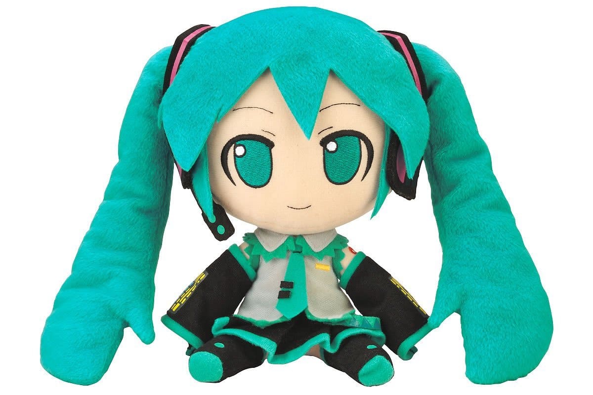 ghost miku plush