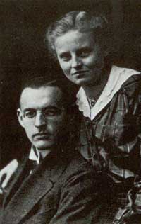 Dr. Alfred Hartmann y Elisabeth Machtholf, padres de Hartmann