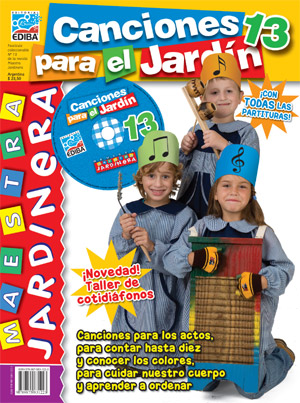 013 tapa  - Canciones para el Jardin 13