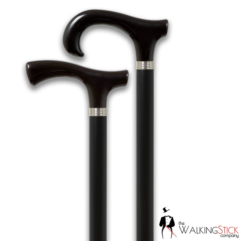 Black Walking Stick Brand New Wooden Cane Beech Wood Shaft Elegant Classic Black Wooden Walking Stick