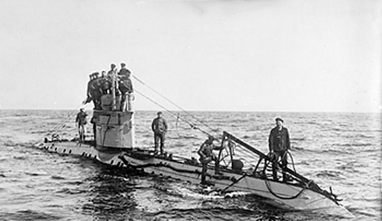 Submarino Alemán Tipo I UC