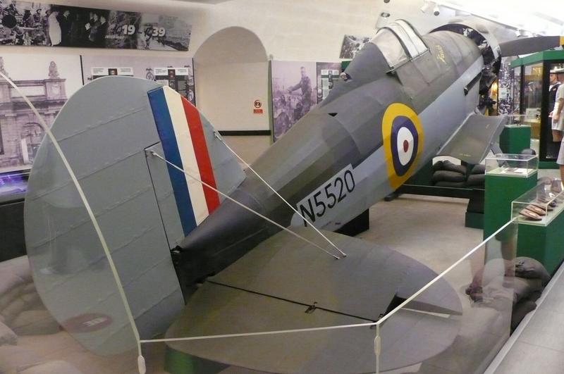 Gloster Sea Gladiator con número de Serie N5520. Conservado en el National War Museum en Fort St. Elmo, La Veleta, Malta