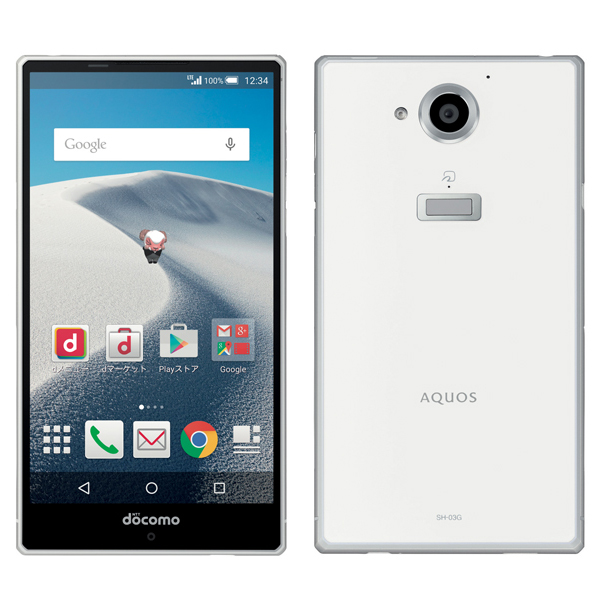 SHARP SH-03G AQUOS IGZO METAL ILLUMINATION PHONE ANDROID